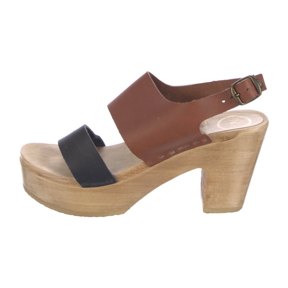 No 6 Colorblock Clog Sandals size 37